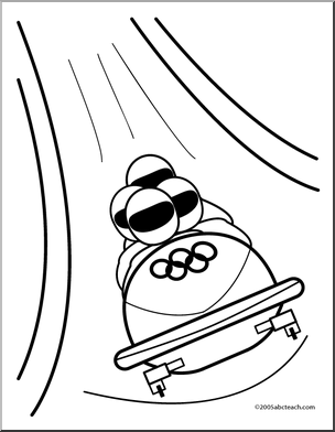 304x392 Coloring Page Olympics