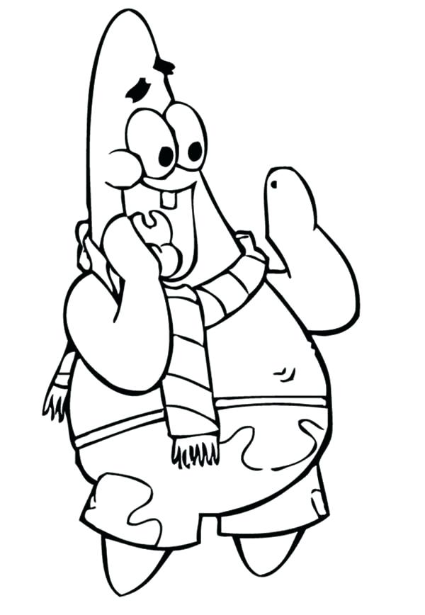 600x868 Scarf Coloring Page Hat And Scarf Coloring Page