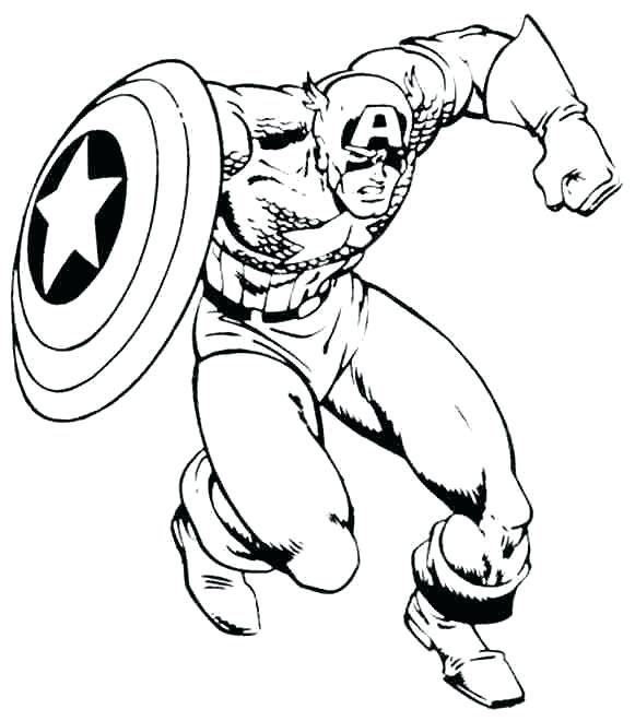 581x660 Captain America Coloring Book And Captain The Winter Soldier