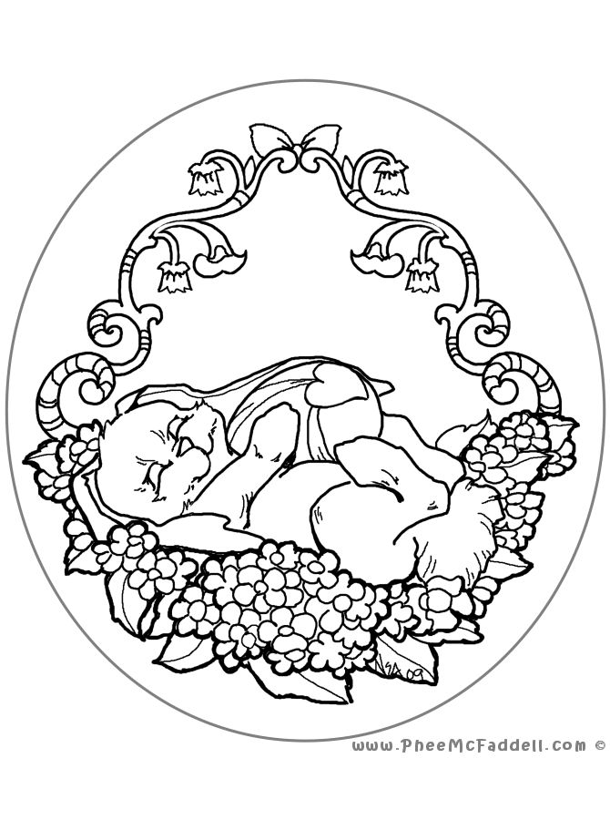 Winter Solstice Coloring Pages