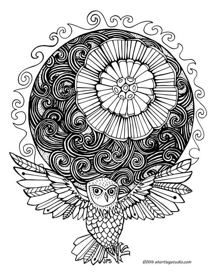 700x900 Flora And Fauna Coloring Sheets Short Leg Studio