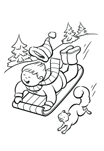 360x521 Top Free Printable Winter Coloring Pages Online Snowman Winter