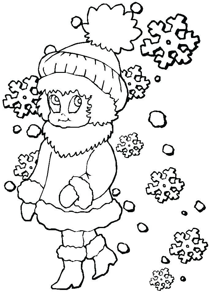718x957 Winter Coloring Pages Free Free Printable Winter Coloring Pages