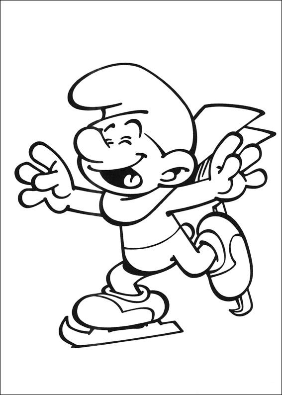 567x794 Kids N 11 Coloring Pages Of Winter Sports