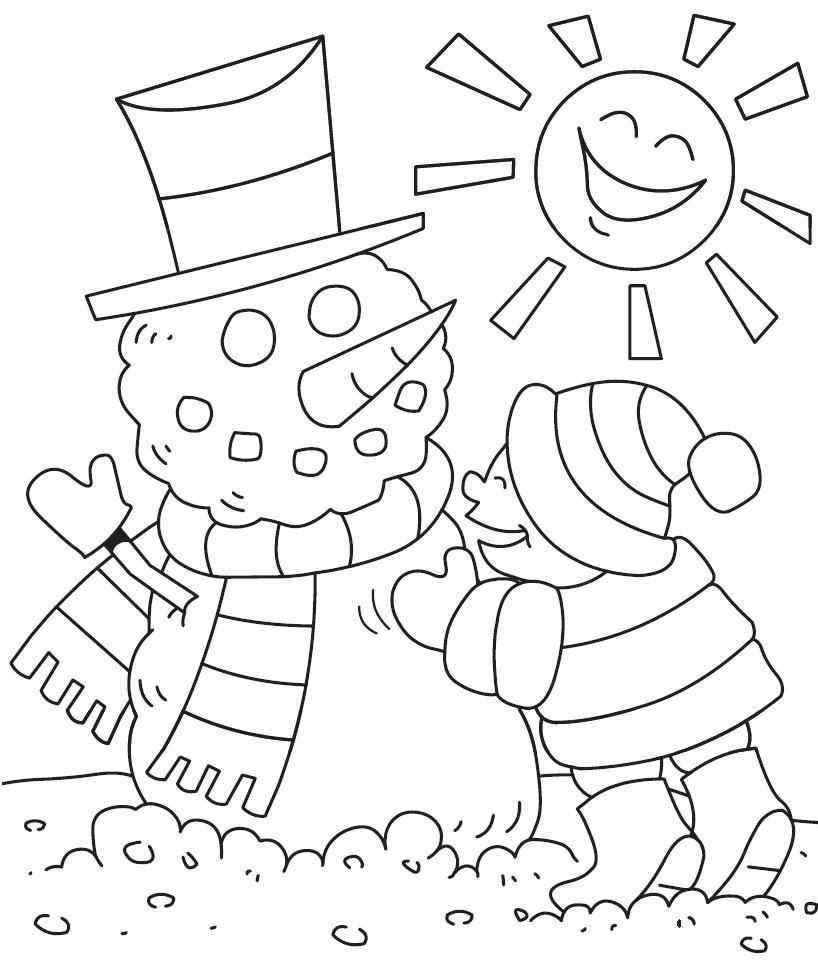 818x970 Winter Coloring Page 54