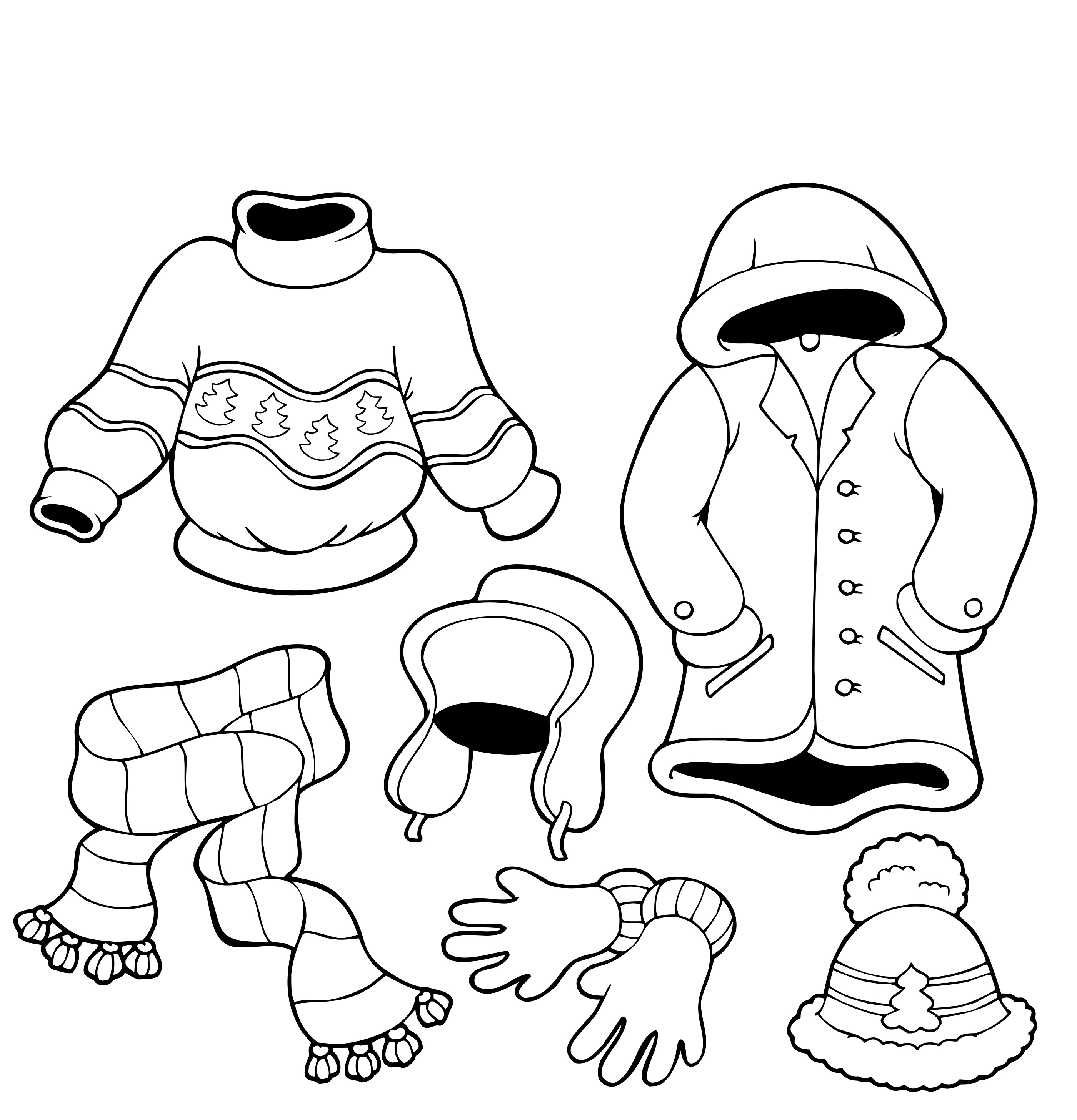 2800x2914 Winter Time Coloring Pages Free Printable Winter Coloring Pages