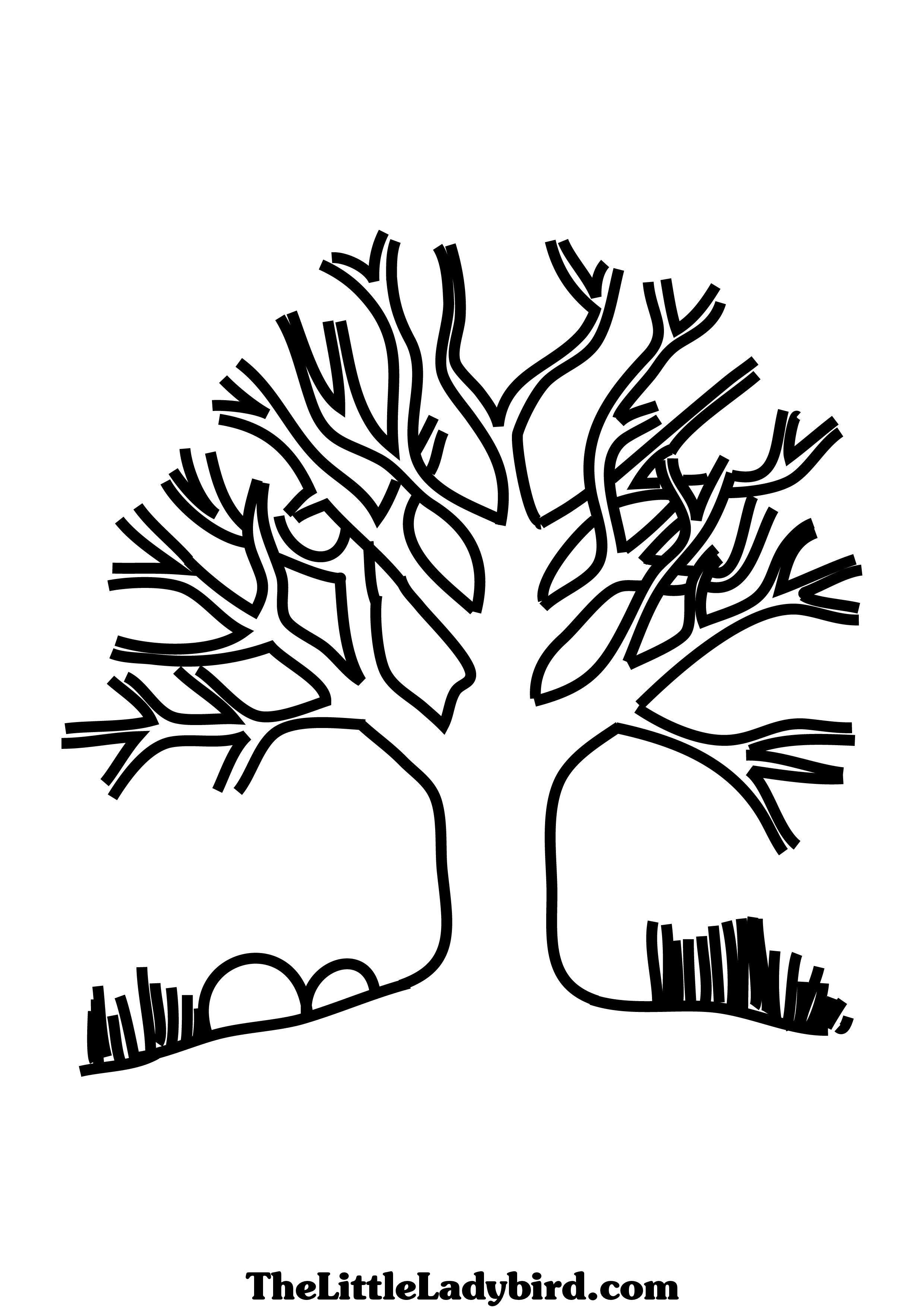 2480x3508 Best Winter Tree Coloring Page Pages Com