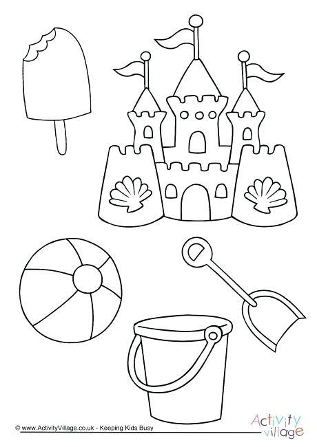 460x650 Activity Village Coloring Pages Beach Fun Colouring Page Activity