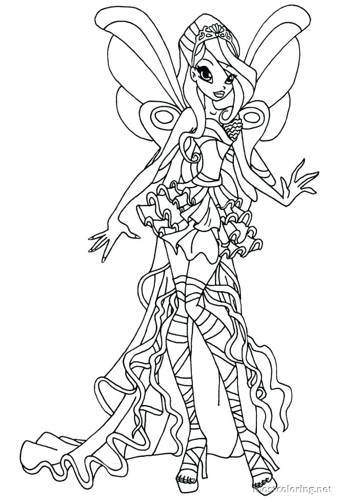 661x978 Winx Club Coloring Pages Bloomix Online Bloom G