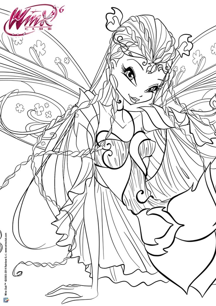 736x1041 Winx Club Coloring Pages Bloomix Winx Club Bloomix Coloring Pages