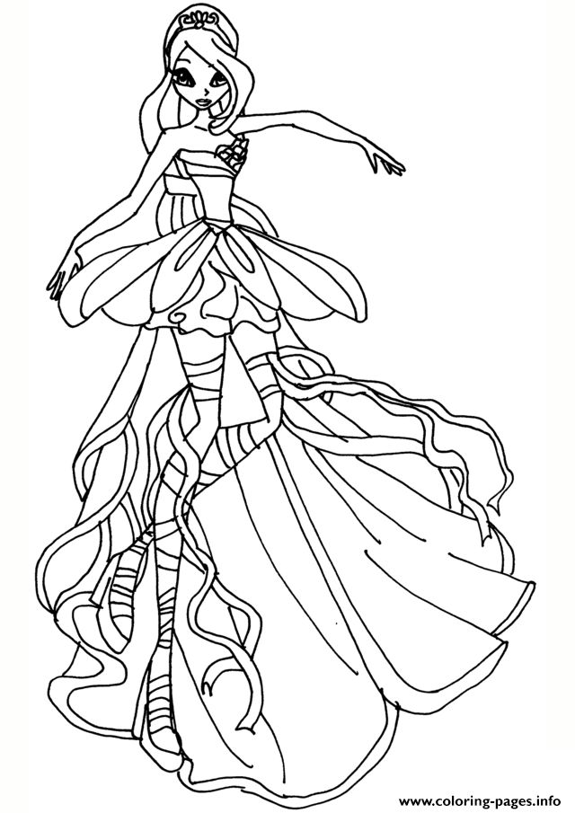 640x905 The Winx Club Coloring Pages Bloom Harmonix Winx Club Coloring