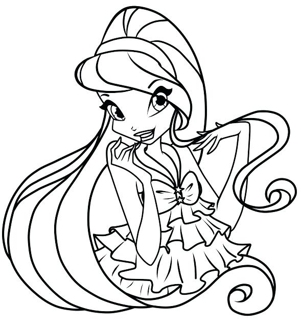 589x640 Winx Club Coloring Pages Bloom And Sky Club Coloring Pages Club