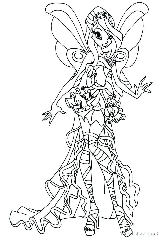 661x978 Winx Club Coloring Pages Flora Littledaydreamsco Winx Club Bloom