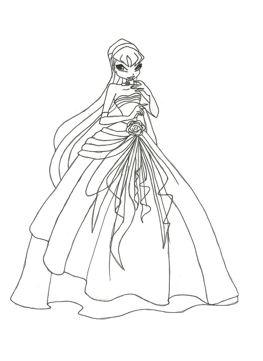 1024x1407 Awesome Film Winx Club Musa Coloring Pages Drawing Animations