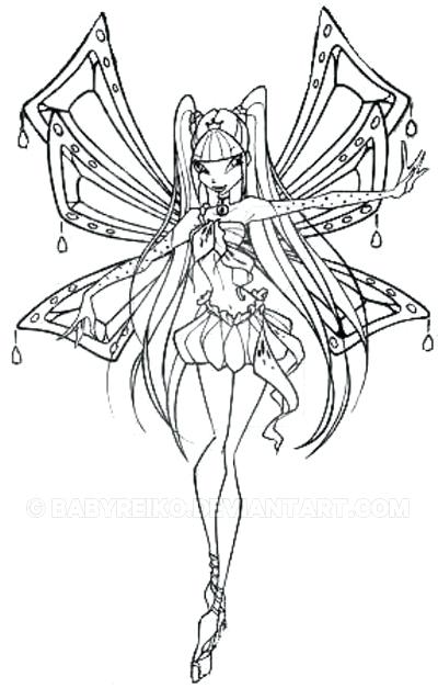 400x627 Club Musa Harmonix Coloring Pages Coloriage Winx Stella