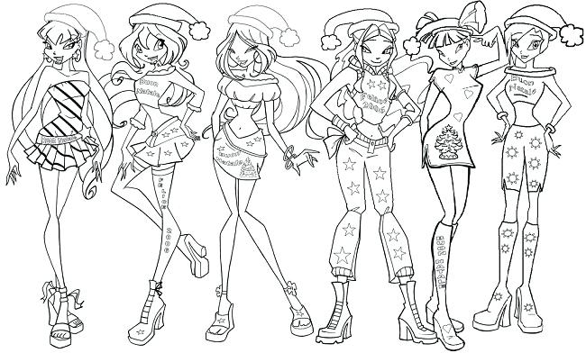650x392 Winx Club Coloring Page Good Club Coloring Pages About Remodel Fee