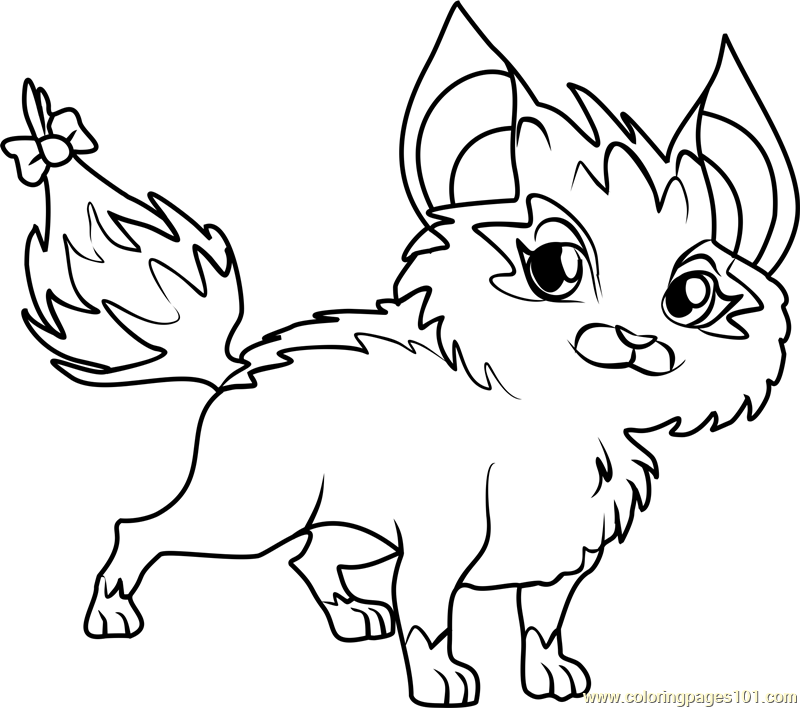 800x708 Critty Winx Club Coloring Page