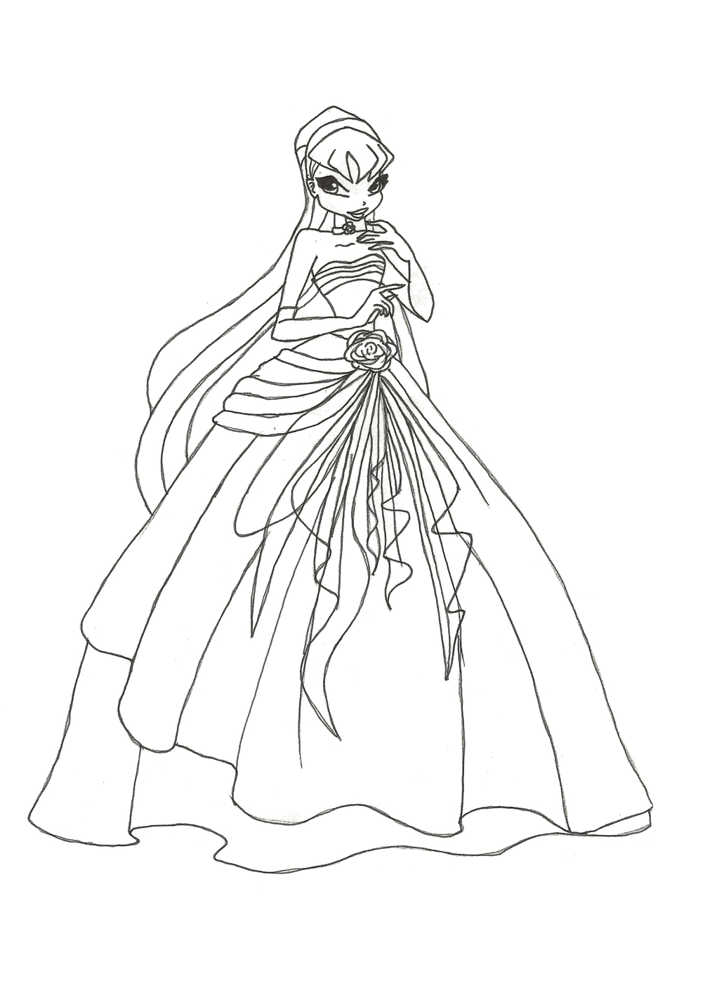 1024x1407 Winx Coloring Pages By Winxmagic237
