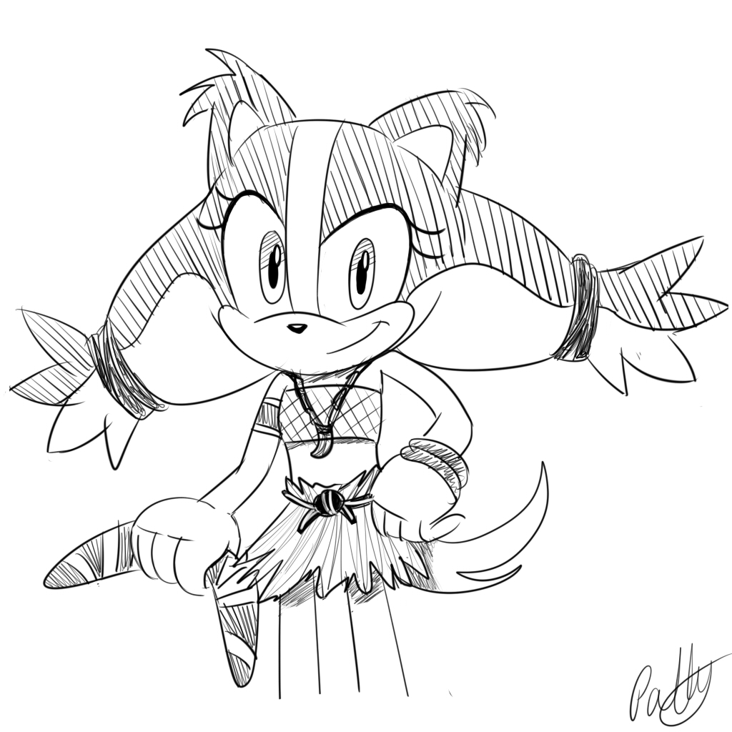 1024x1024 Sticks The Badger Coloring Pages