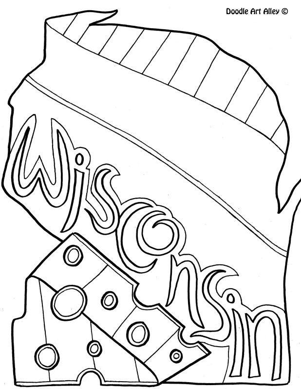 618x799 8 Best Wisconsin Images On Coloring Books, Coloring