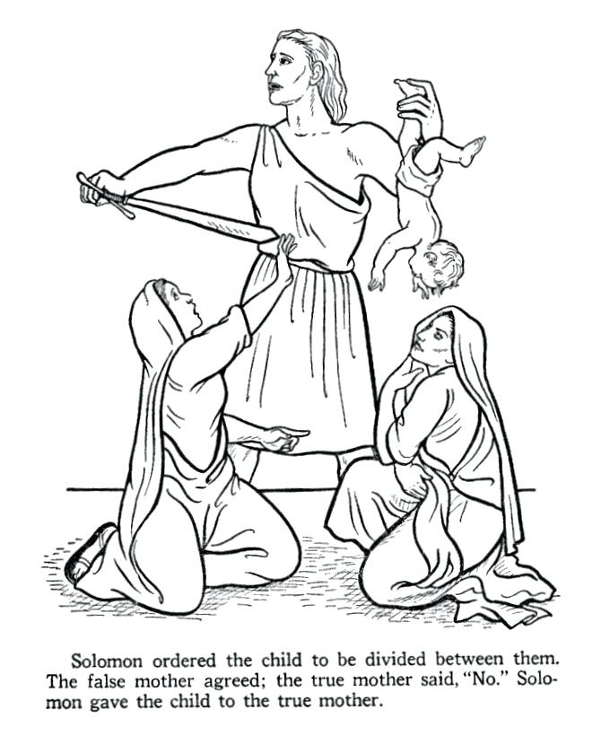 670x820 King Saul Coloring Page Wisdom King 9 King Saul And Samuel