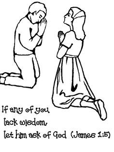 236x314 Ask God For Wisdom Coloring Page