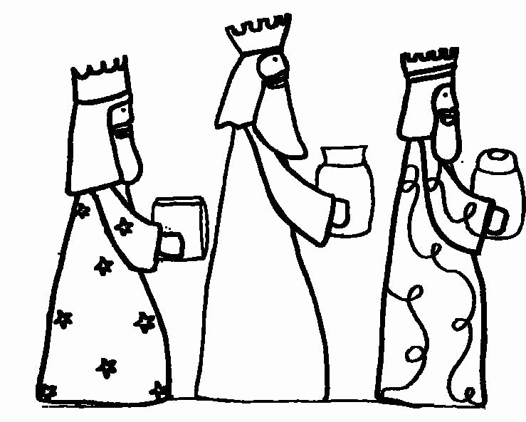 Wise Men Coloring Page