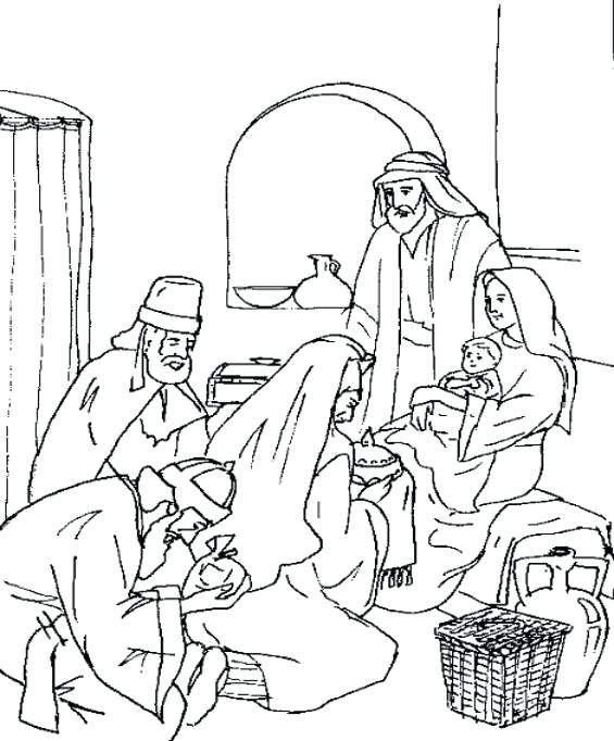 565x682 Wise Men Coloring Page Wise Men Worship Coloring Page Coloring