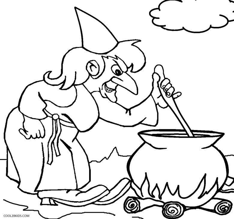 780x731 Witch Coloring Pictures Printable Witch Coloring Pages For Kids