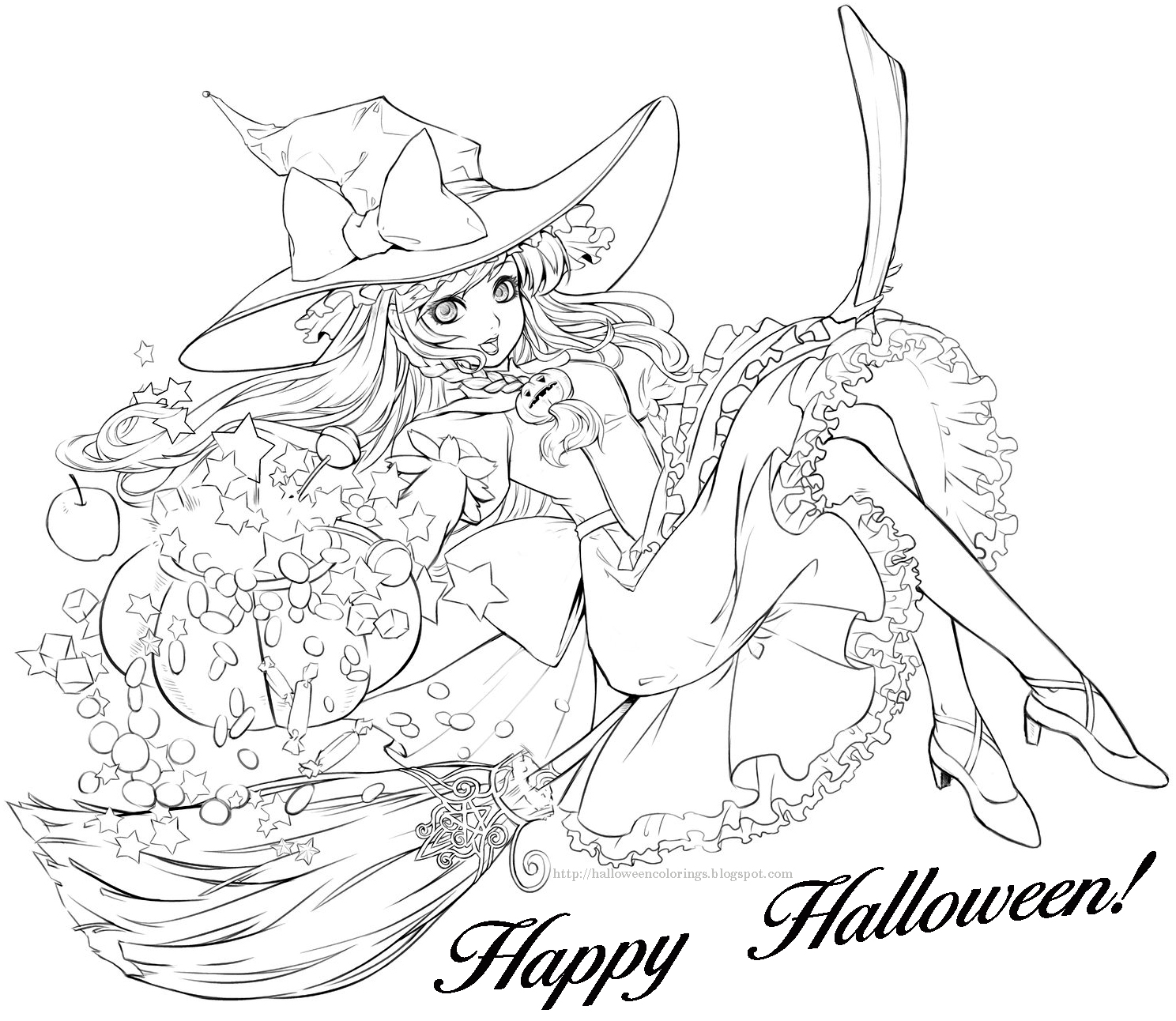 1488x1292 Halloween Colorings