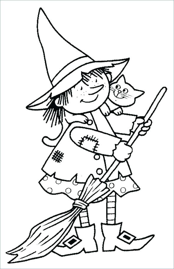 590x913 Witch Coloring Pages Coloring Pages Free Coloring Pages 2 Witch