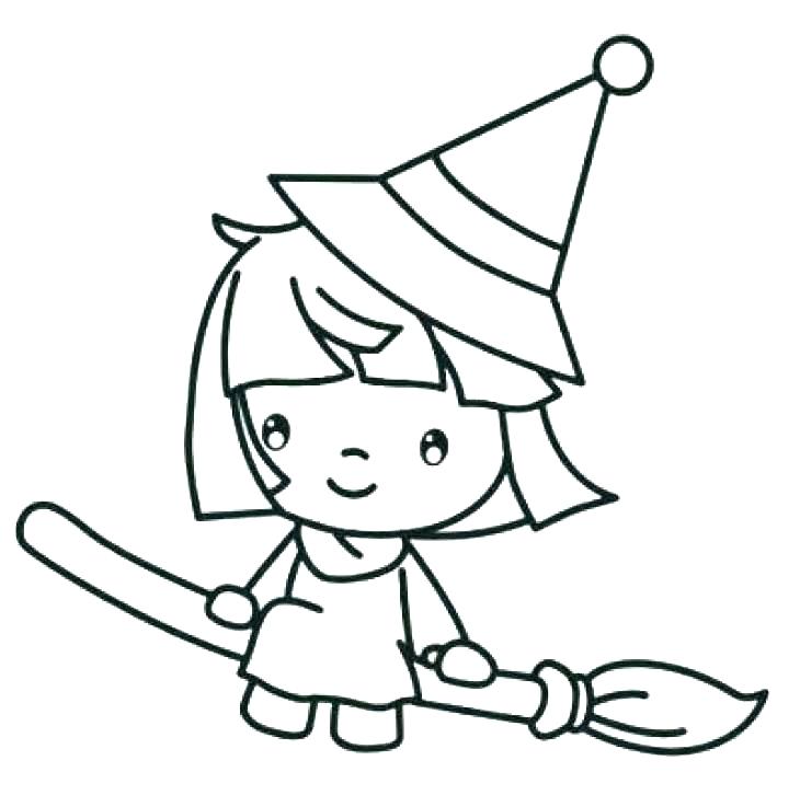 730x726 Coloring Pages Witches Witch Hat Sheets Col Coloring Pages Witches