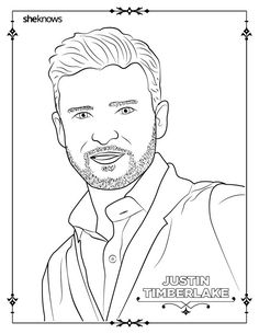 236x305 32 Adult Coloring Book Pages Of Hollywood's Hottest Men (And They