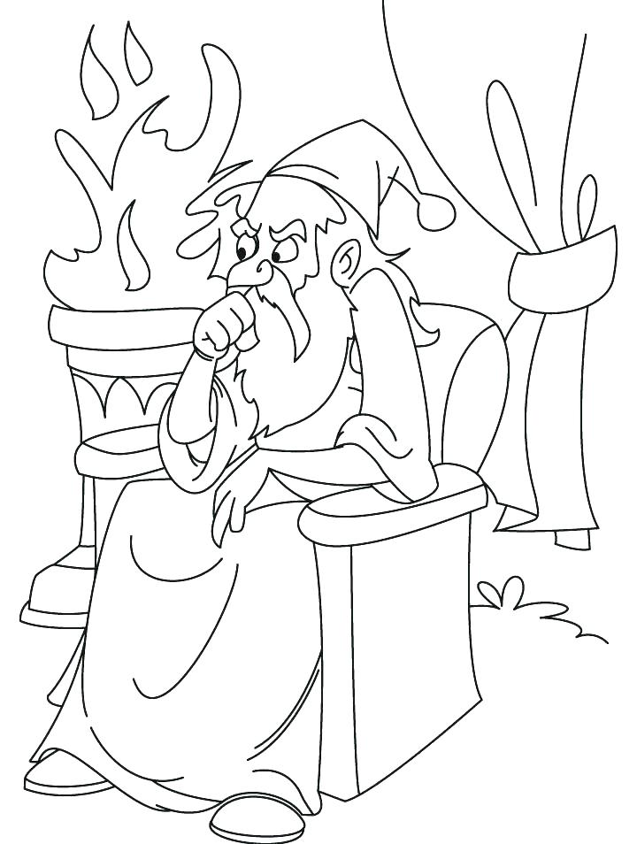 720x954 Wizard Coloring Page Coloring Pages Wizard Of Oz Plus Coloring