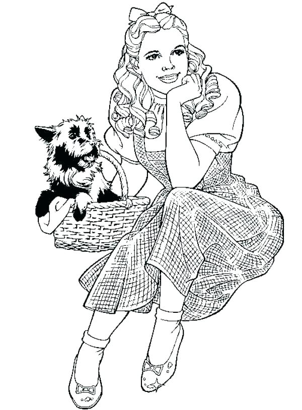 600x814 The Wizard Of Oz Coloring Pages Printable Wizard Oz Coloring Pages