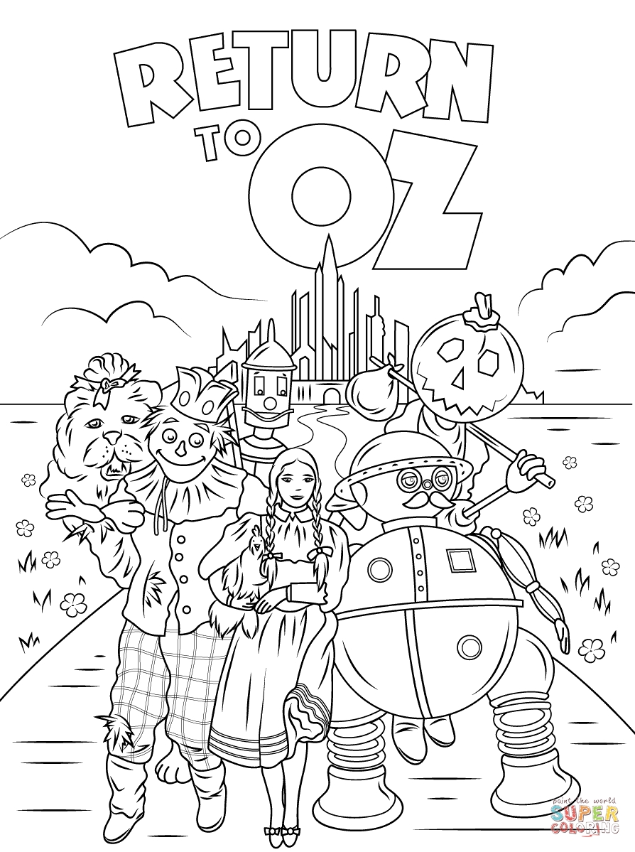 894x1199 Fresh Wizard Oz Coloring Pages Coloring Pages Free Coloring