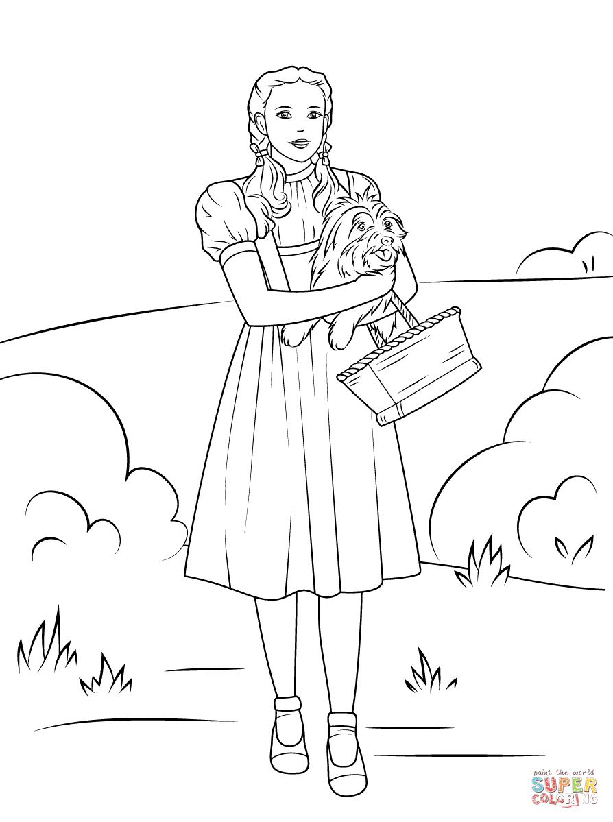 894x1199 Monumental Wizard Of Oz Coloring Sheets Pages