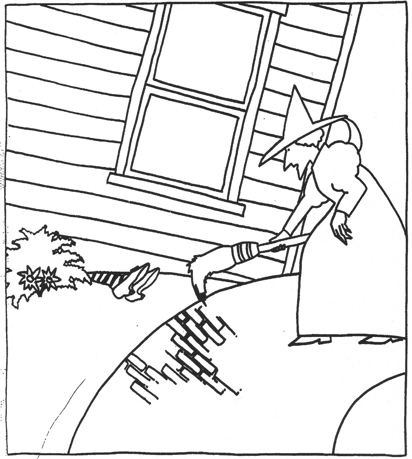 Wizard Of Oz Coloring Pages Free