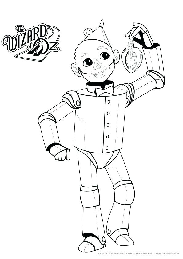 595x842 Wizard Of Oz Coloring Pages Free Wizard Coloring Pages Free
