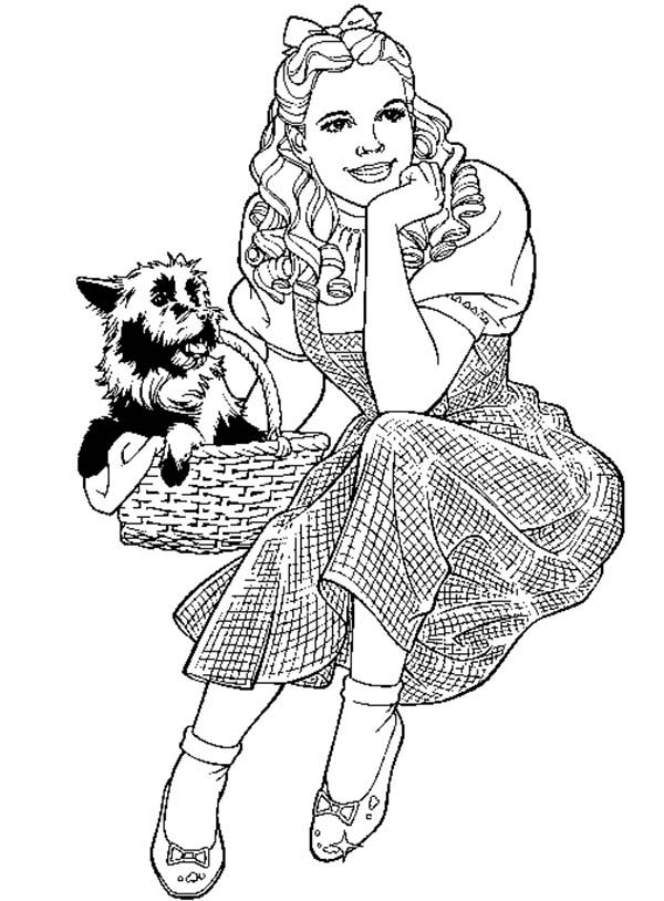 600x814 Delightful Design Wizard Of Oz Coloring Pages Free For Kids