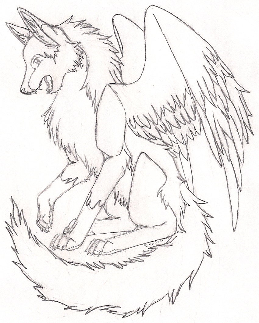 850x1059 Creative Idea Anime Wolf Coloring Pages Couples Girl Printable
