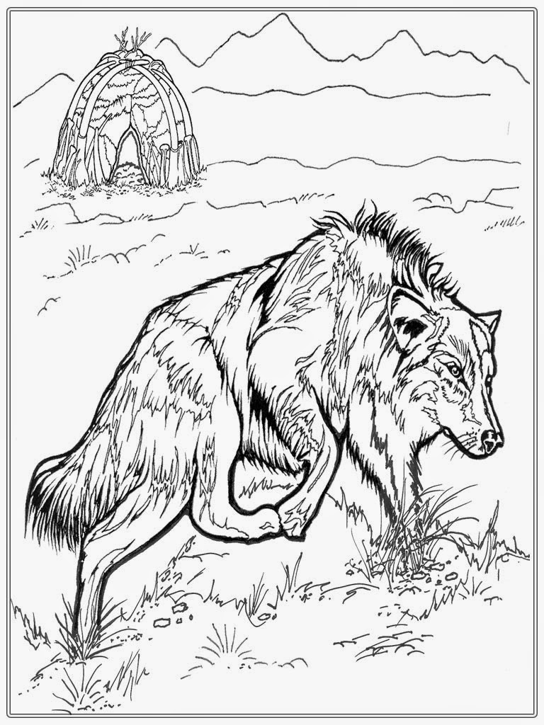 768x1024 Realistic Wolf Adult Coloring Pages Realistic Coloring Pages, Wolf