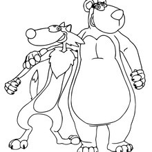 220x220 Wolf Drawing For Kids, Coloring Pages, Reading Amp Learning, Free