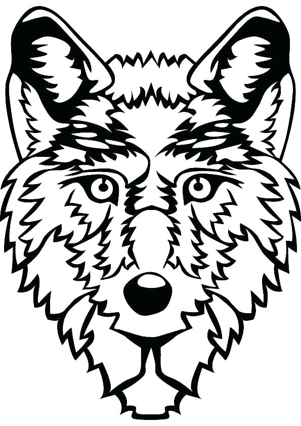 595x842 Wolves Coloring Pages Drawn Howling Wolf Mother Wolf 3 Free