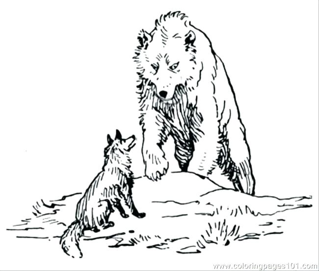 650x553 Wolf Color Pages Free Printable Wolf Coloring Pages For Kids Free