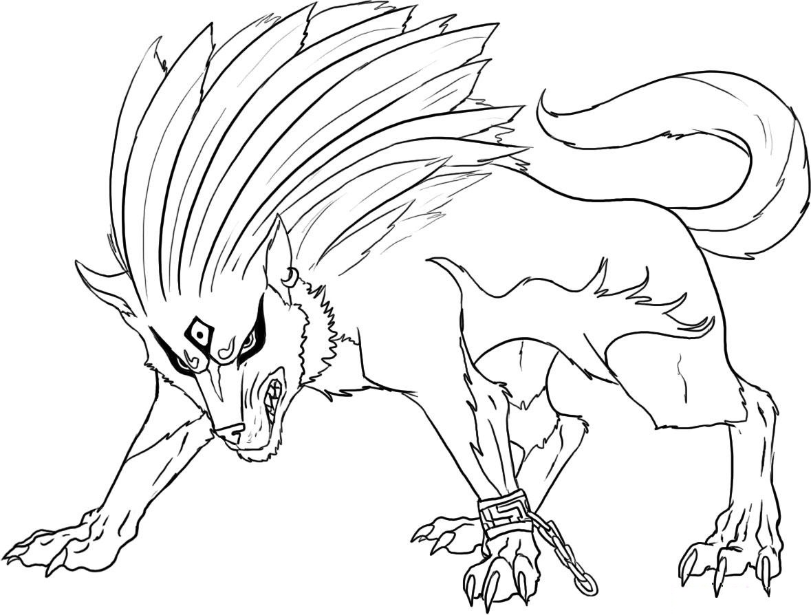 1179x894 Wolf Coloring Pages