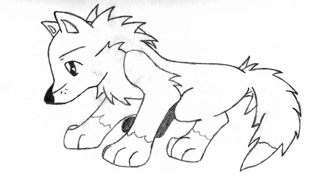 1024x589 Anime Wolf Coloring Pages