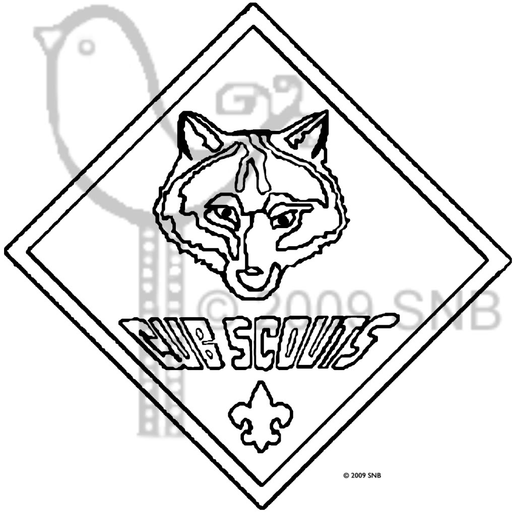 Wolf Cub Coloring Pages