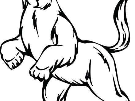 440x330 Howling Wolf Coloring Pages Wolf Mother And Wolf Cub Wolf Howling
