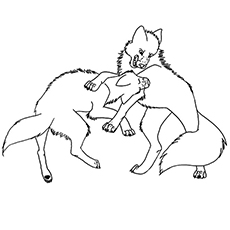 230x230 Top 15 Free Printable Wolf Coloring Pages Online